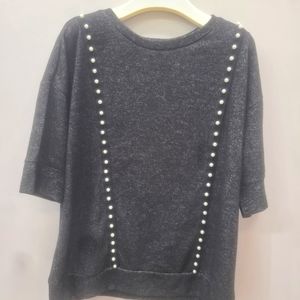 Dark gray sweater